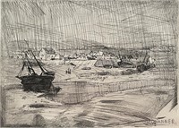 Drawing on paper ,henry ossawa tanner
