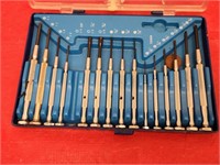 15pc Screwdrivers - Star, Flat, 1/16" to 1/8" and