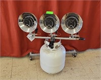Propane Heater - Partially full tank