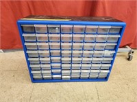 Plastic Storage Cabinet - 20" x 7" x 16"