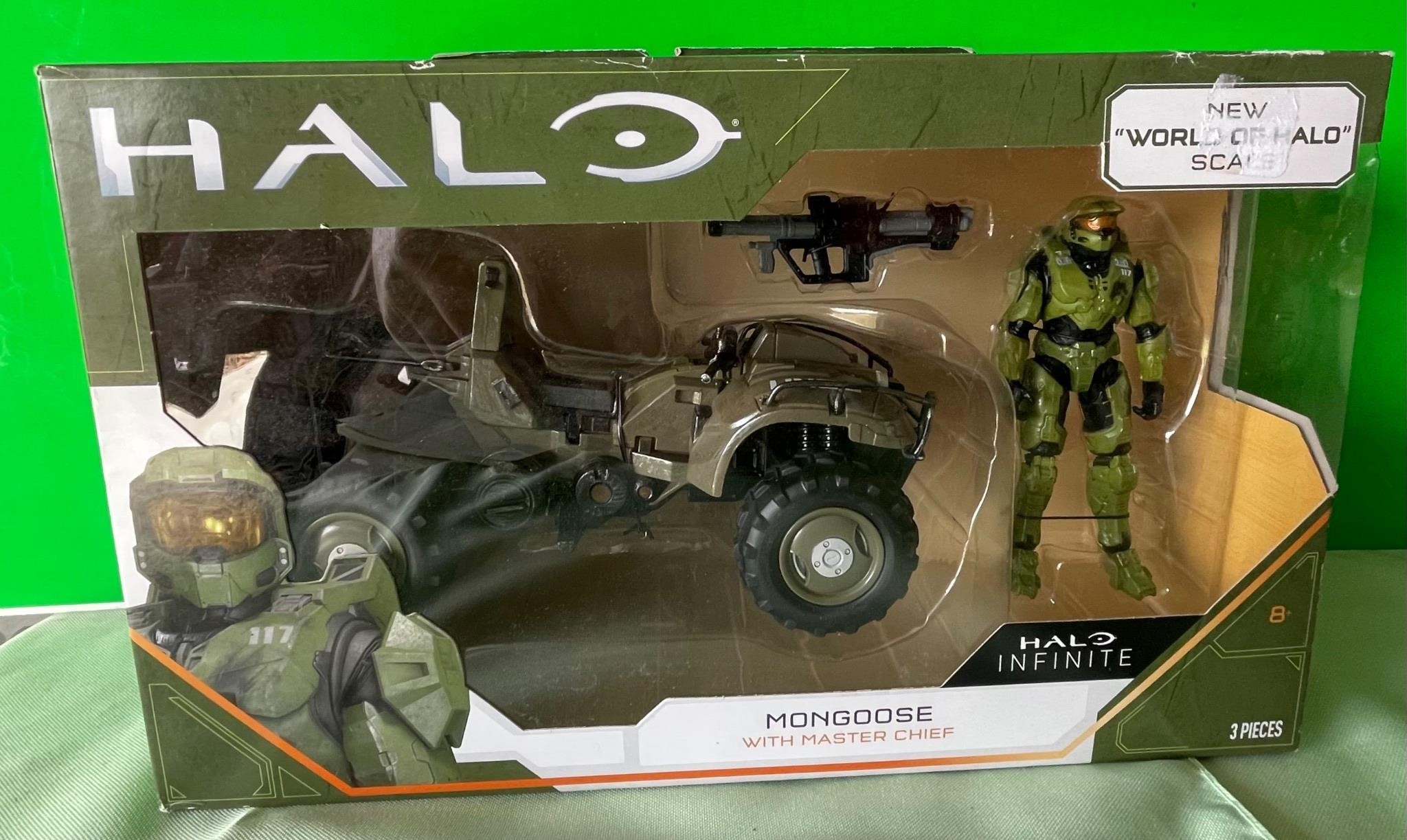 Halo 3 pc Mongoose w/Master Chief 2021 in box