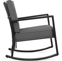 Retail$240 Rattan Single Rocking Chair