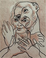 Drawing on paper ,Francis picabia