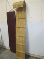 82" WOODEN TOBOGGAN & PAD