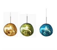 LITFAD Designer Lava Ball Drop Pendant Lighting