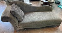 63 - UPHOLSTERED CHAISE LOUNGE