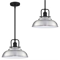 Industrial Drum Hanging Light Indoor Metal Shade