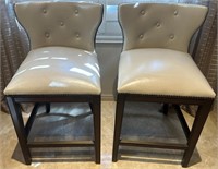 63 - PAIR OF MATCHING CHAIRS