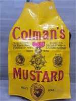 Colman's Mustard Vinyl Apron