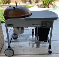 63 - WEBER PERFORMER OUTDOOR GRILL