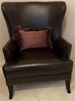 63 - WINGBACK CHAIR