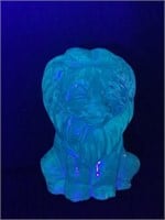 UV Reactive Risen Plastic Molded Lion.