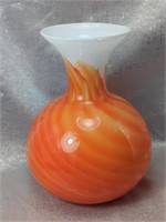 1970's Pop Art Opaline Florence Vase Design,