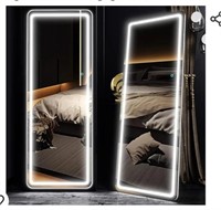 Full Length Mirror with Lights Bedroom Lighted