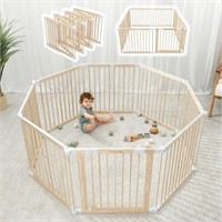 Baby Playpen & Baby Gate for Toddler and Babies,