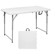 Byliable Folding Table 4 Foot Portable Heavy Duty