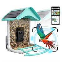 NIVIOP Bird Feeder with Camera,Smart Bird Feeder