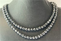 20" Sterling Hematite Necklace 140 Grams (NF)