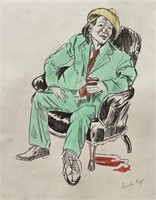 Drawing on paper ,Paula Rego