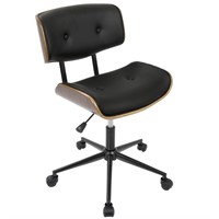 Lombardi Mid-Century Modern Office Chair with