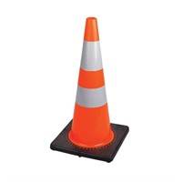 Pioneer 28" Premium PVC Flexible Safety Cone,