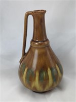 1970's Bohemian Glazed Modernist Pottery Bud Vase