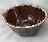 Oven Proof Pottery Brown Drip 8'' Lip Round