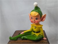 Large Norleans Pixi Elf Ceramic Vintage Figurine