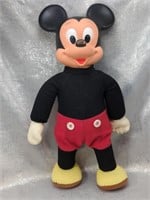 Mid Century Hasbro Marching Mickey Mouse, Squeeze