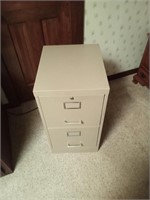 A two-drawer file cabinet
29
18
15