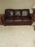 A leather sleeper sofa
37
38
78