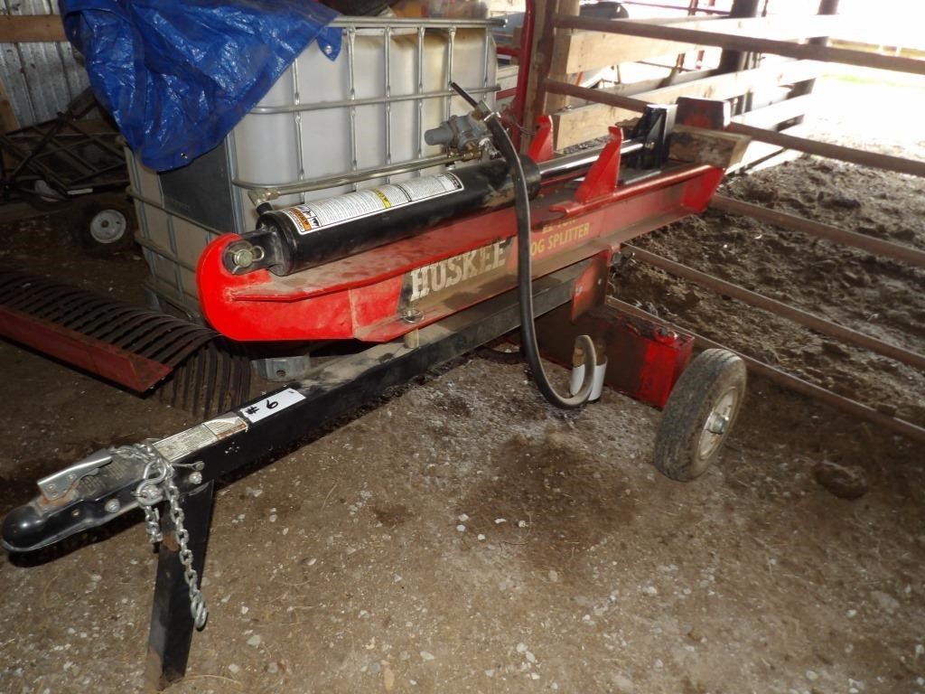 Huskee 22T log splitter