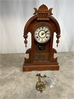 Gilbert Clock Company clock, marked Made in