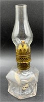 Clear Glass Lamplighter Farms Oil Lamp