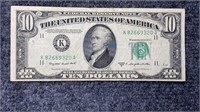 1950-C US $10 Federal Reserve Note US Currency