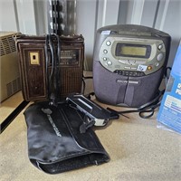 Drone, Vintage AmFm Radio, Philips CD Player Radio