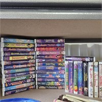 Vintage DISNEY & More VHS Tapes Some Still Sealed