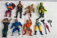 Lot Of Vintage Action Figures