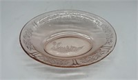 RARE PINK Sharon/Cabbage Rose Oval Vegetable Bowl