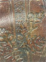 Antique Tooled Leather evening purse