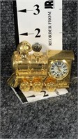 small train clock