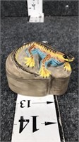 lizard trinket box