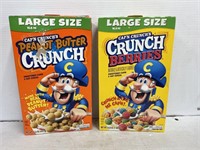 Large size Cap’n Crunch’s cereal two boxes best