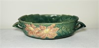 Roseville USA Clematis Console Oval Bowl 458 10