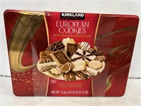 Kirkland European cookies with choclate best by