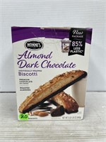 Nonni’s almond dark chocolate wrapped biscotti 20