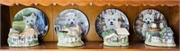 4 Danbury Mint Collectors Plates, by Paul Doyle,