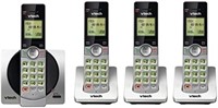 VTech DECT 6.0 Four Handset Cordless Phones with