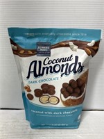 Coconut almonds dark chocolate 2lb bag best by