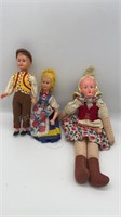 Vintage Polish, German, Ukrainian Dolls